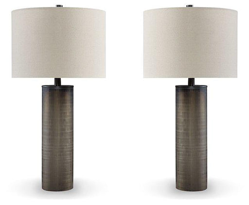 Dingerly Lamp Set - Vida Furniture (Laredo,TX)