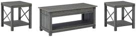 Freedan Occasional Table Set - Vida Furniture (Laredo,TX)