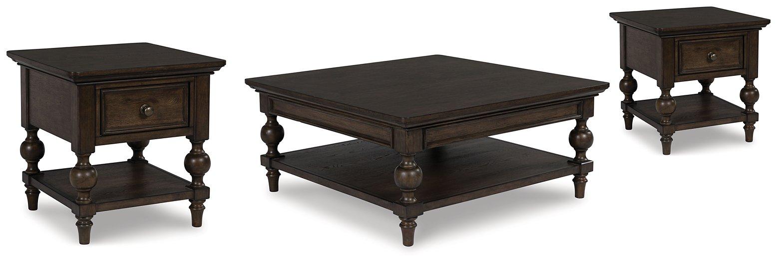 Veramond Occasional Table Set - Vida Furniture (Laredo,TX)