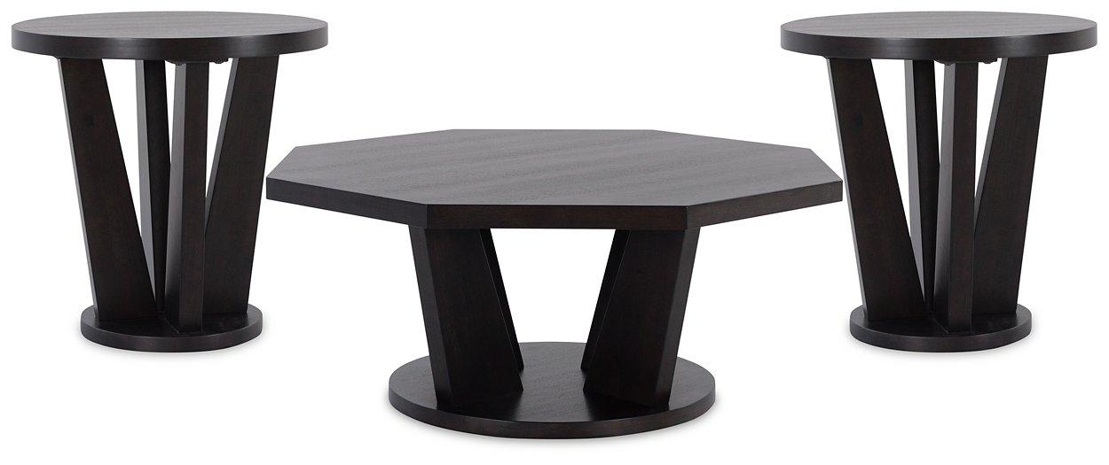 Chasinfield Occasional Table Set - Vida Furniture (Laredo,TX)