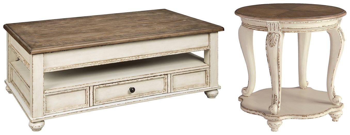 Realyn Table Set - Vida Furniture (Laredo,TX)