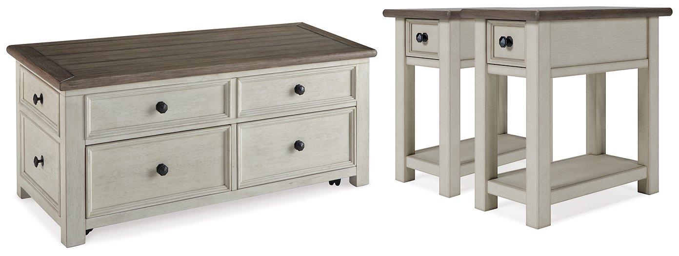 Bolanburg Occasional Table Set - Vida Furniture (Laredo,TX)