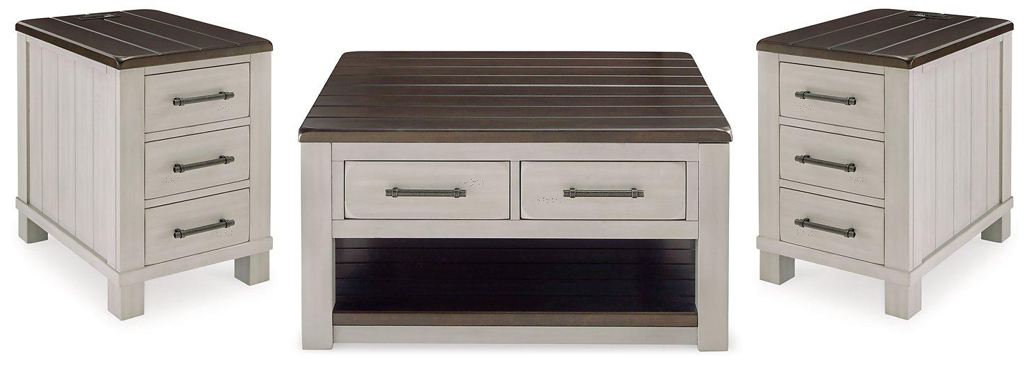 Darborn Occasional Table Set - Vida Furniture (Laredo,TX)