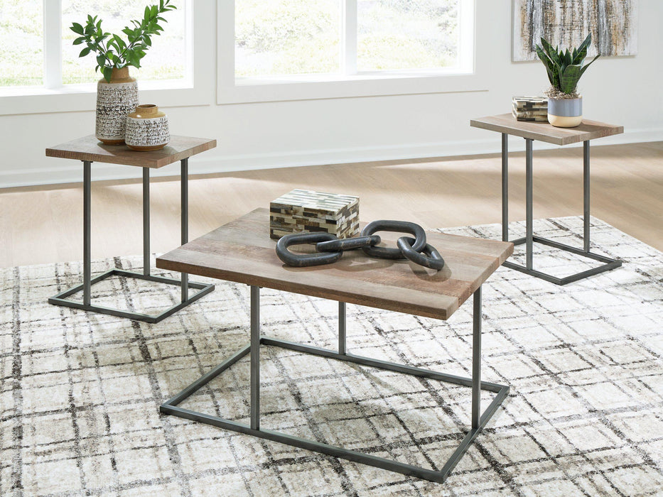 Albreane Table (Set of 3) - Vida Furniture (Laredo,TX)
