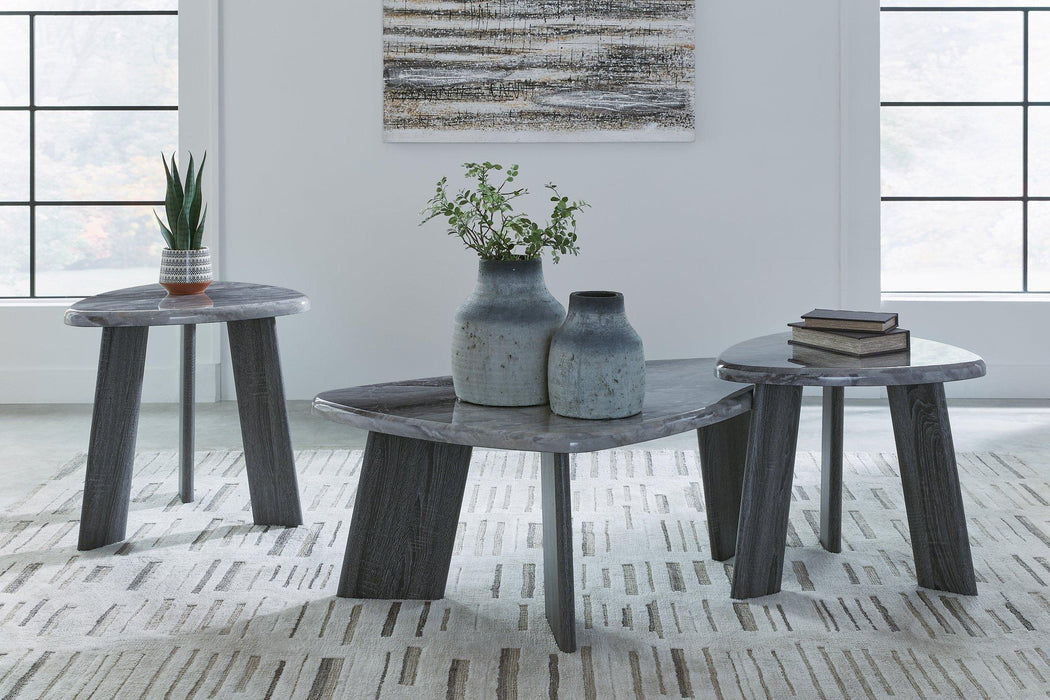 Bluebond Table (Set of 3) - Vida Furniture (Laredo,TX)