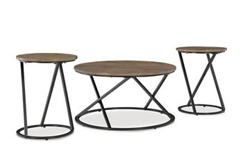 Cassbryn Table (Set of 3) - Vida Furniture (Laredo,TX)