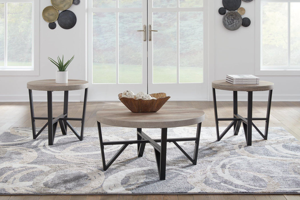 Deanlee Table (Set of 3) - Vida Furniture (Laredo,TX)