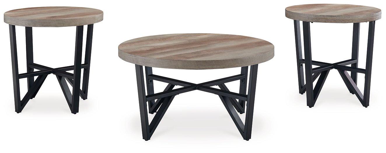 Deanlee Table (Set of 3) - Vida Furniture (Laredo,TX)