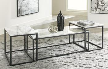 Donnesta Table (Set of 3) - Vida Furniture (Laredo,TX)