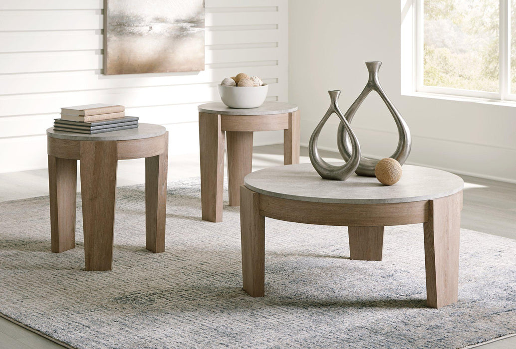 Guystone Table (Set of 3) - Vida Furniture (Laredo,TX)