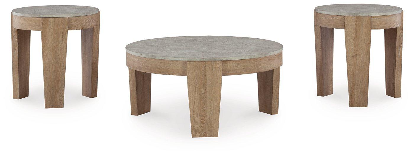 Guystone Table (Set of 3) - Vida Furniture (Laredo,TX)