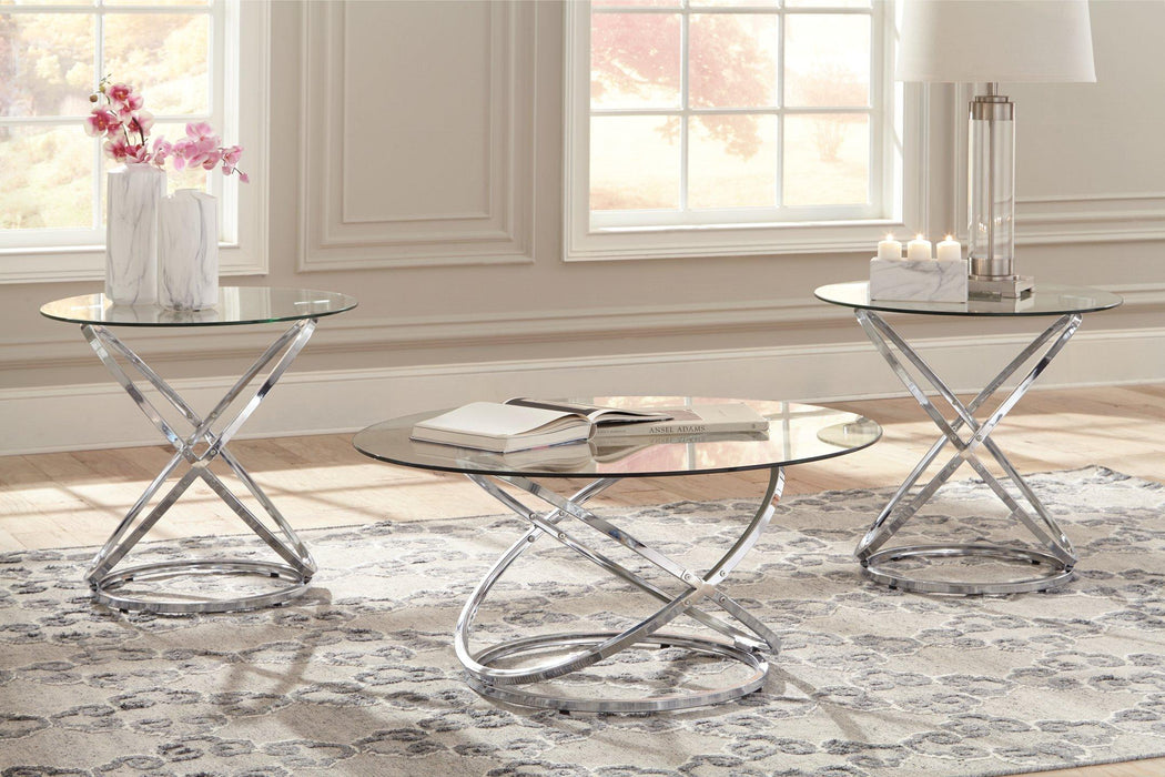 Hollynyx Table (Set of 3) - Vida Furniture (Laredo,TX)