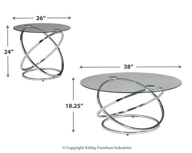 Hollynyx Table (Set of 3) - Vida Furniture (Laredo,TX)