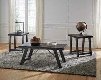 Noorbrook Table (Set of 3) - Vida Furniture (Laredo,TX)