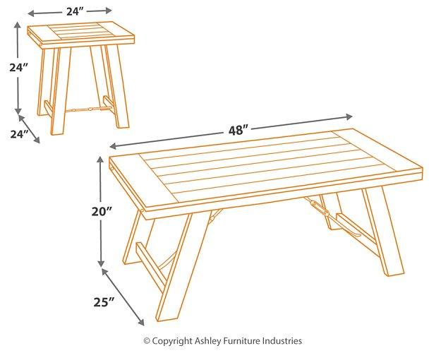 Noorbrook Table (Set of 3) - Vida Furniture (Laredo,TX)