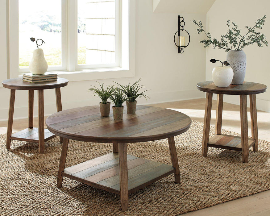 Raebecki Table (Set of 3) - Vida Furniture (Laredo,TX)
