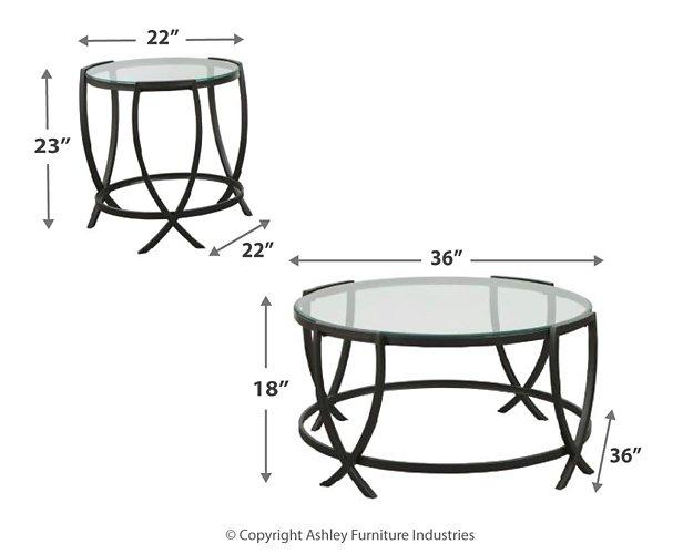 Tarrin Table (Set of 3) - Vida Furniture (Laredo,TX)