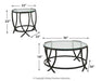 Tarrin Table (Set of 3) - Vida Furniture (Laredo,TX)