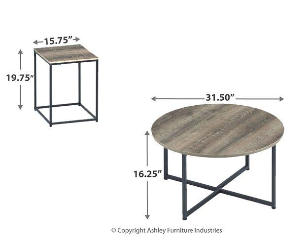 Wadeworth Table (Set of 3) - Vida Furniture (Laredo,TX)