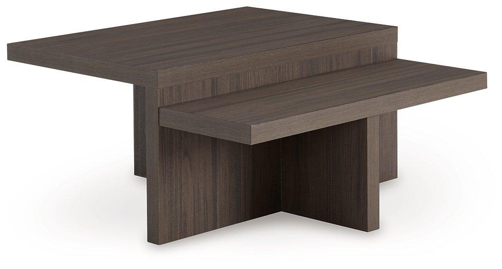 Zendex Table (Set of 2) - Vida Furniture (Laredo,TX)