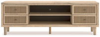 Cielden 72" TV Stand with Electric Fireplace - Vida Furniture (Laredo,TX)