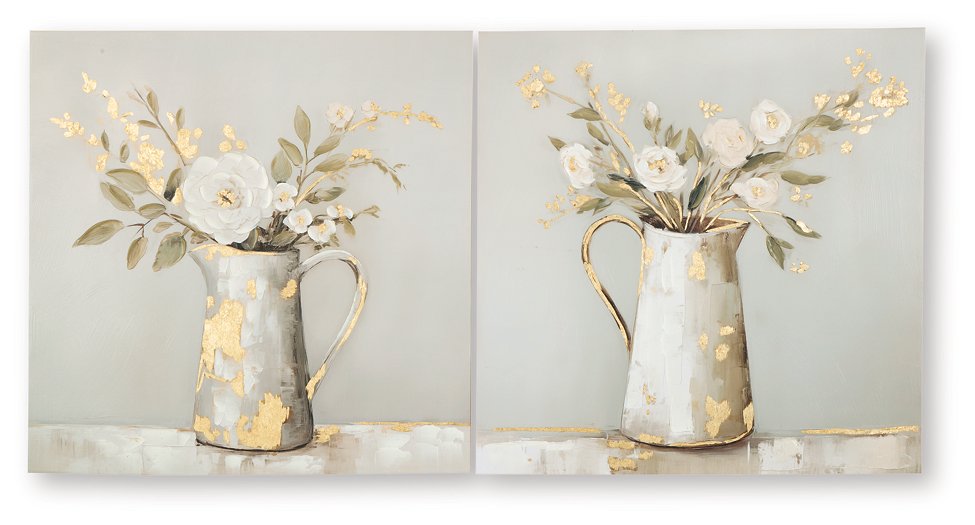 Amoryville Wall Art Set (Set of 2) - Vida Furniture (Laredo,TX)