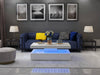Galaxy Home Aurora Coffee Table in White - Vida Furniture (Laredo,TX)