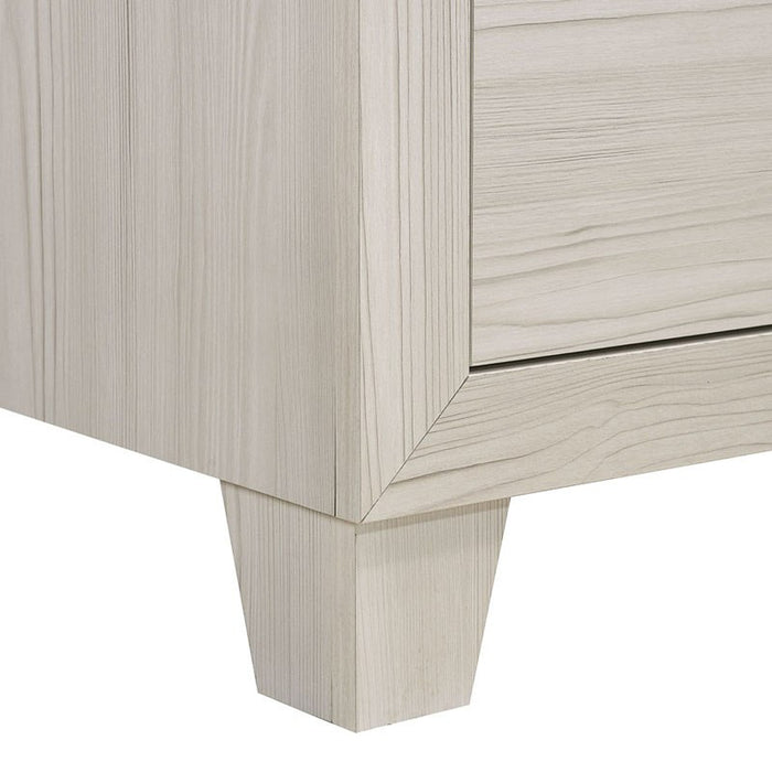 Elements International Makayla Nightstand in Natural - Vida Furniture (Laredo,TX)