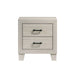 Elements International Makayla Nightstand in Natural - Vida Furniture (Laredo,TX)