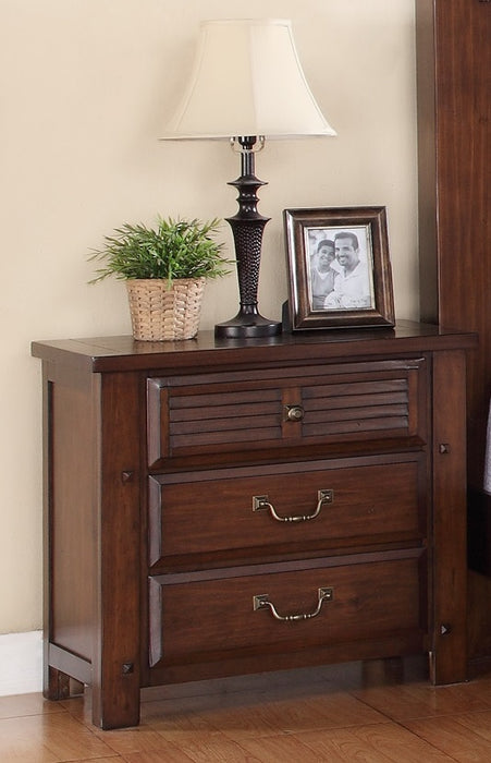 Crown Mark Furniture Stanley Nightstand - Vida Furniture (Laredo,TX)