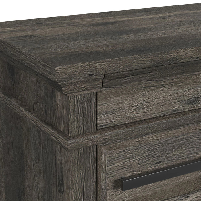 Park Ridge Panel Bedroom Set in Charcoal