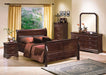 Crown Mark Furniture Louis Philip Dresser in Dark Cherry - Vida Furniture (Laredo,TX)