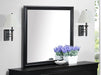 Crown Mark Furniture Louis Philip Dresser Mirror in Black - Vida Furniture (Laredo,TX)