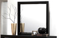 Crown Mark Furniture Emily Dresser Mirror in Black - Vida Furniture (Laredo,TX)
