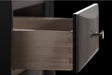 Crown Mark Furniture Emily Nightstand in Black - Vida Furniture (Laredo,TX)