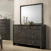 Crown Mark Furniture Evan Dresser in Grey - Vida Furniture (Laredo,TX)