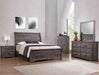 Crown Mark Furniture Coralee Queen Sleigh Bed in Gray B8100-Q - Vida Furniture (Laredo,TX)