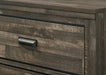 Crown Mark Furniture Carter 6 Drawer Dresser in Brown - Vida Furniture (Laredo,TX)