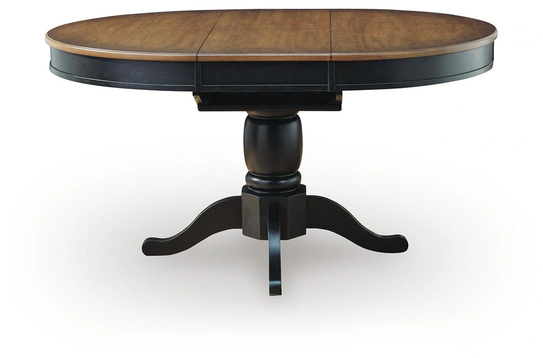 Clorazi Dining Butterfly Extension Table - Vida Furniture (Laredo,TX)