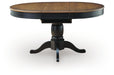 Clorazi Dining Butterfly Extension Table - Vida Furniture (Laredo,TX)