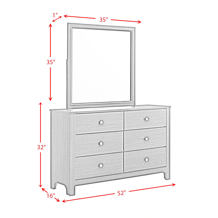 Sami Youth Panel Bedroom Set