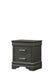 Galaxy Home Brooklyn Nightstand in Gray - Vida Furniture (Laredo,TX)