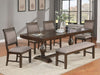 Crown Mark Furniture Tarin Bench in Brown - Vida Furniture (Laredo,TX)
