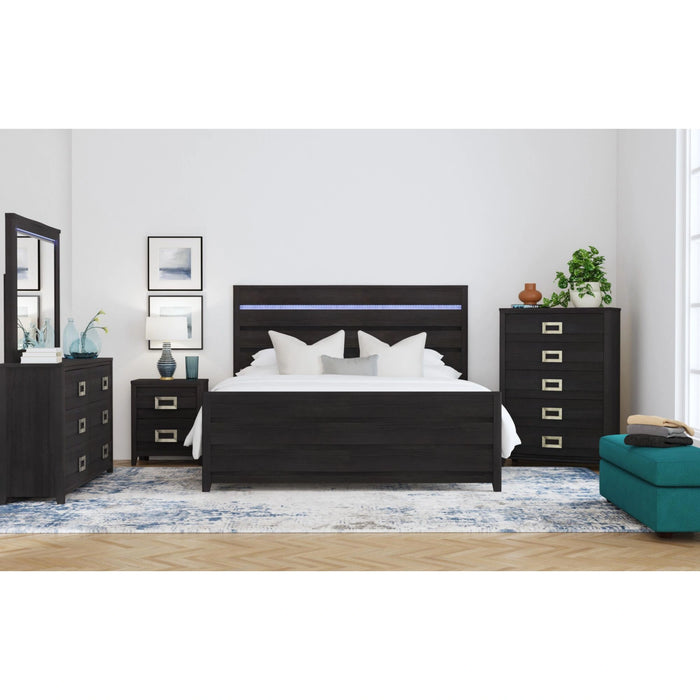 Tobias Bedroom Set with LED