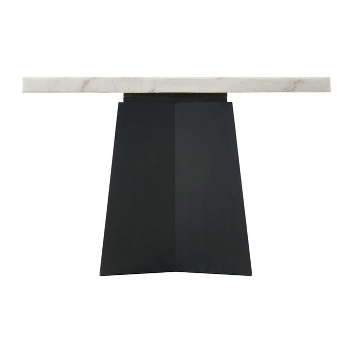 Elements International Beckley Dining Table in WhiteC - Vida Furniture (Laredo,TX)