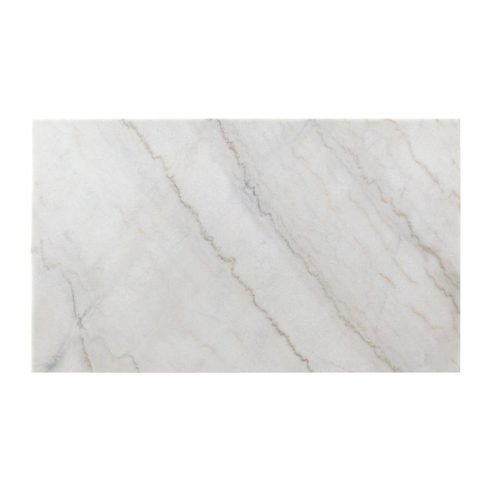 Elements International Beckley Dining Table in WhiteC - Vida Furniture (Laredo,TX)