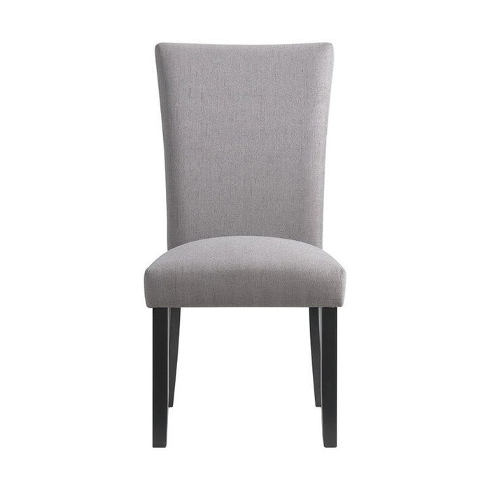 Elements International Beckley Side Chair (Set of 2) in Grey - Vida Furniture (Laredo,TX)