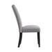 Elements International Beckley Side Chair (Set of 2) in Grey - Vida Furniture (Laredo,TX)