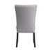 Elements International Beckley Side Chair (Set of 2) in Grey - Vida Furniture (Laredo,TX)