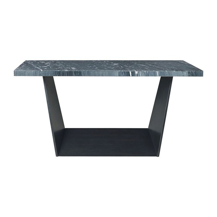 Elements International Beckley Counter Height Table in DarkC - Vida Furniture (Laredo,TX)